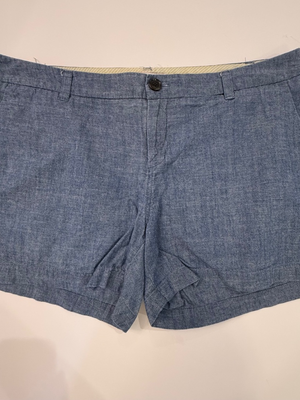 Merona Cotton Chambray Shorts, Size 10